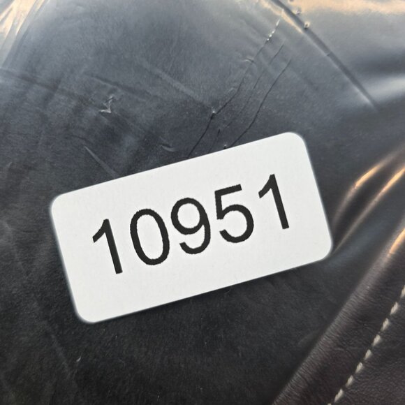 Mens Vintage Brown Leather Chaps With Silver Coin Accents & Zippered Legs Size L - Picture 13 of 13